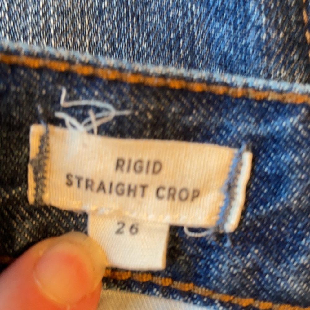 Madewell ridged crop jeans EUC - Picture 9 of 9